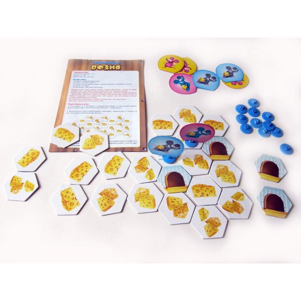 Настольная игра Мышиная суета Ranok-Creative 12120036P Настольная игра Мышиная суета Ranok-Creative 12120036P