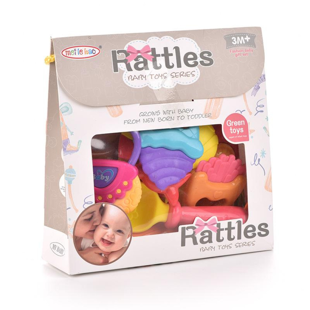 Набор погремушек Rattles Toys (8375-8375-1-2-3)