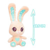 Интерактивная мягкая игрушка Peekapets Кролик (88955)