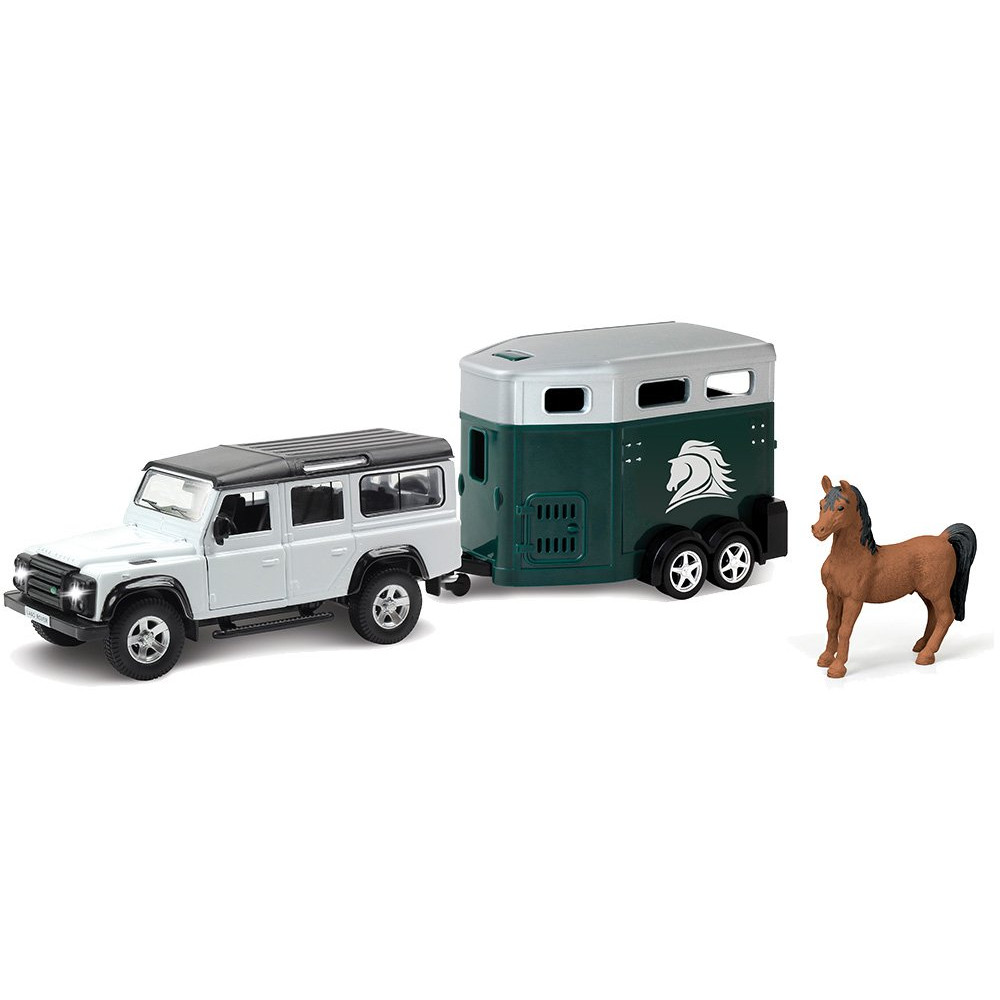 Машинка Land Rover Defender с прицепом (RMZ City 544006-2TG)