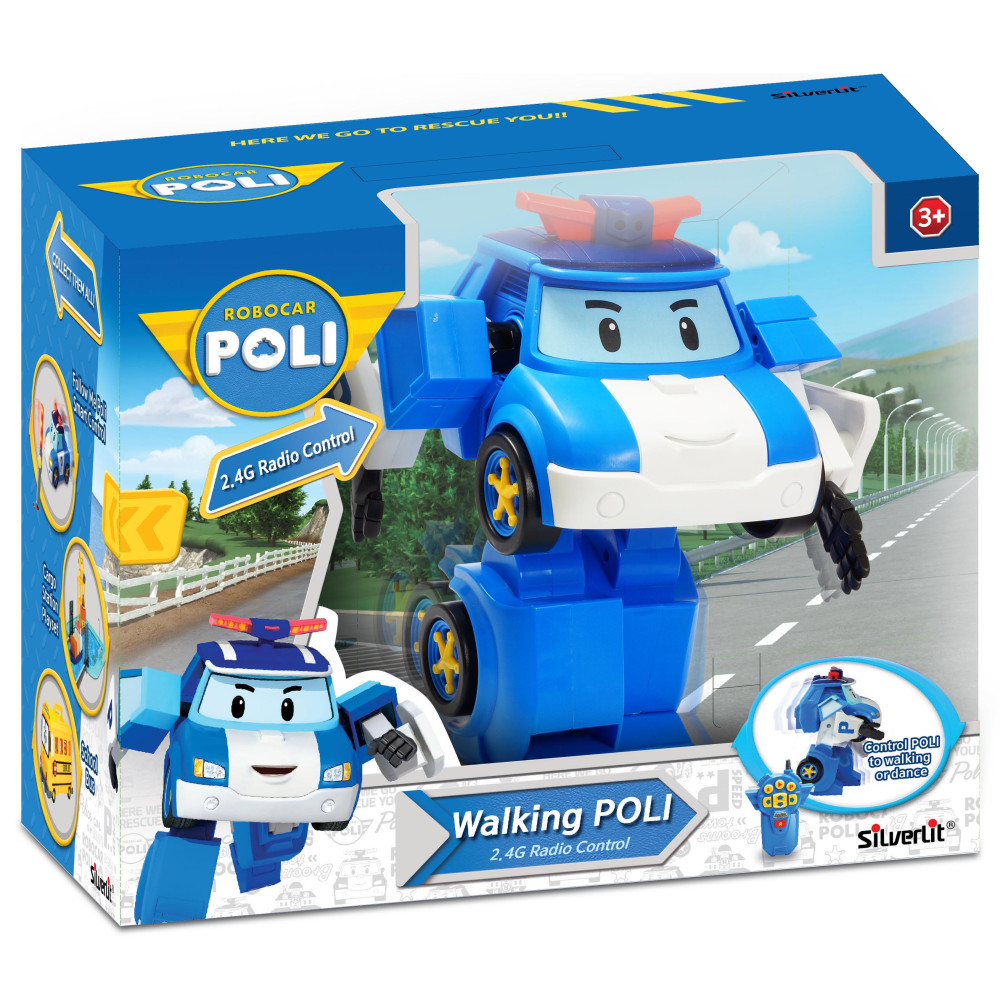 Трансформер Robocar Poli Поли на РУ 22 см (83090)