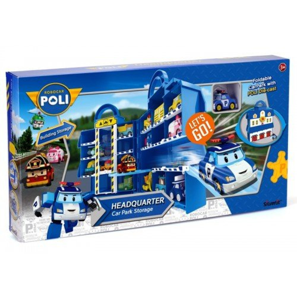 Кейс-гараж Robocar Poli Штаб квартира (83319) Кейс-гараж Robocar Poli Штаб квартира (83319)