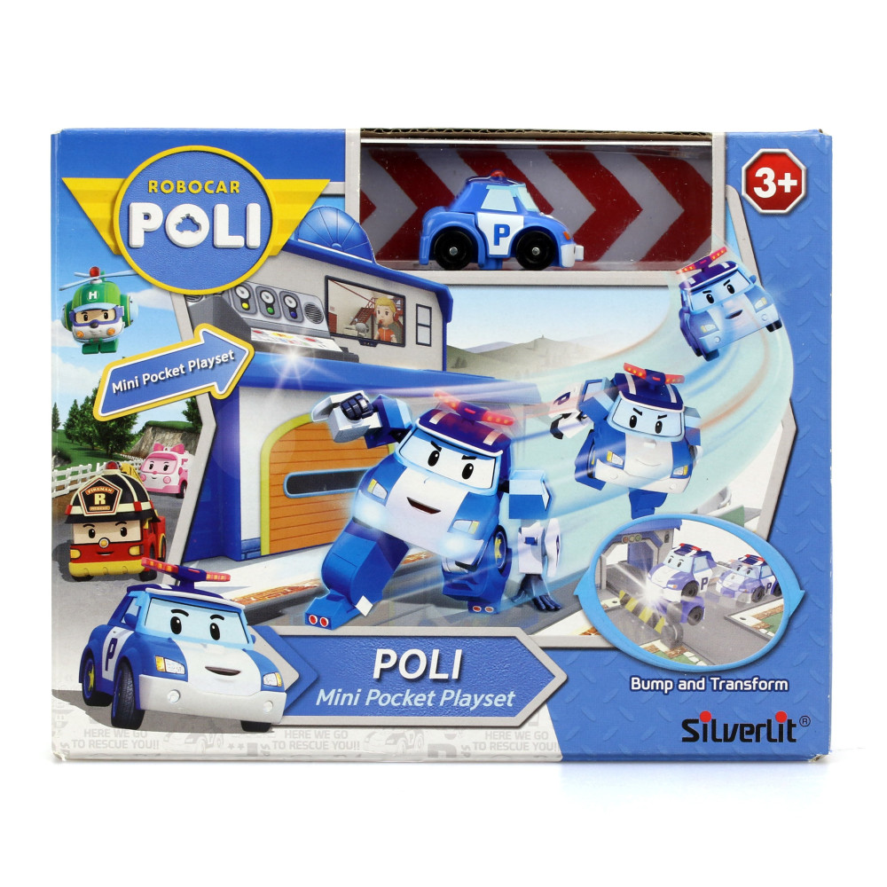 Гараж Robocar Poli с мини трансформером Поли (83362) Гараж Robocar Poli с мини трансформером Поли (83362)