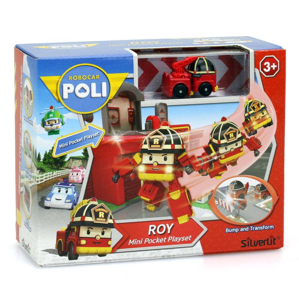Гараж Robocar Poli с мини трансформером Роем (83364) Гараж Robocar Poli с мини трансформером Роем (83364)