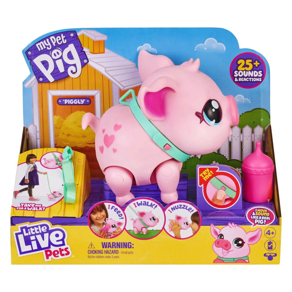Інтерактивна іграшка Little Live pets Мій улюбленець порося (26366)