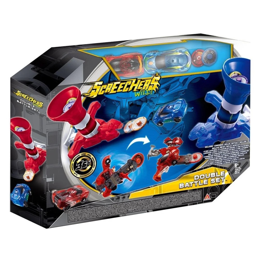 Ігровий набір Screechers Wild Подвійний удар (EU683314)