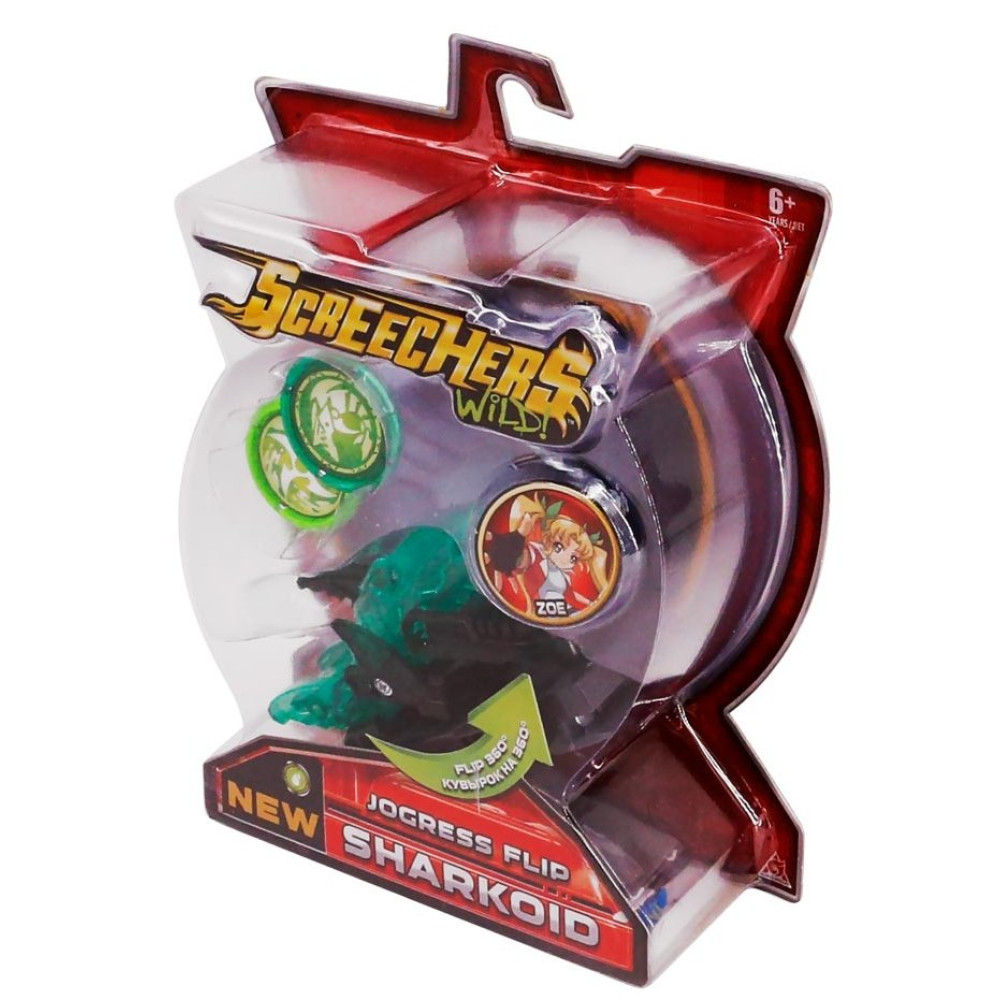 Машинка-трансформер Screechers wild S2 L1 Шаркоїд (EU684204)