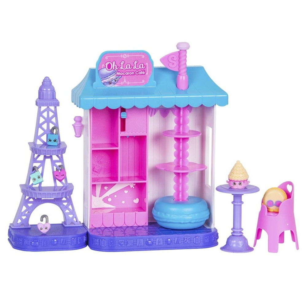 Набор фигурок Шопкинс S8 Парижское кафе (Shopkins 56516)