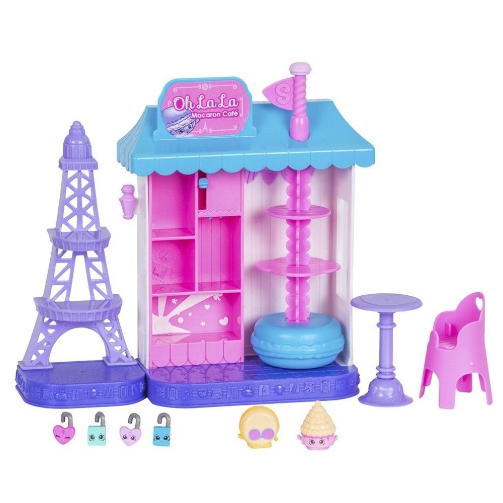 Набор фигурок Шопкинс S8 Парижское кафе (Shopkins 56516)