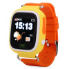 Детские смарт-часы Smart Baby Watch Q90 с GPS трекером Yellow