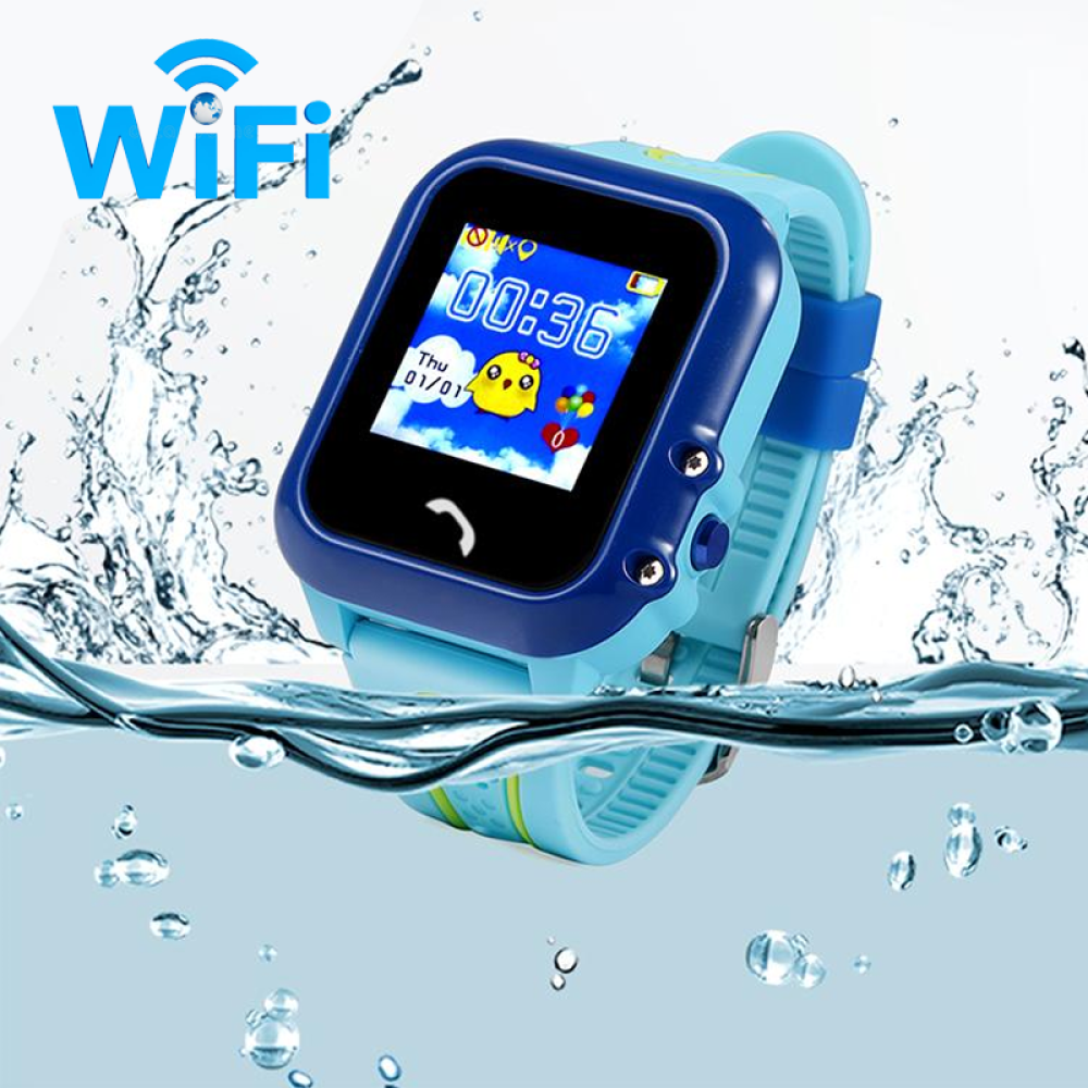 Детские смарт-часы Smart Baby Watch DF27 Blue Детские смарт-часы Smart Baby Watch DF27 Blue