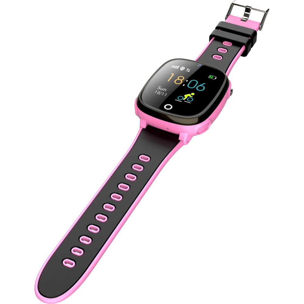 Детские смарт-часы Smart Baby Watch HW11 Aqua Plus Pink Детские смарт-часы Smart Baby Watch HW11 Aqua Plus Pink