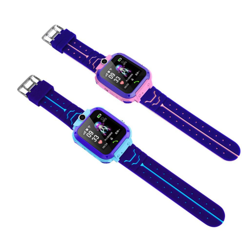 Детские смарт-часы Smart Baby Watch Q12 Blue Детские смарт-часы Smart Baby Watch Q12 Blue
