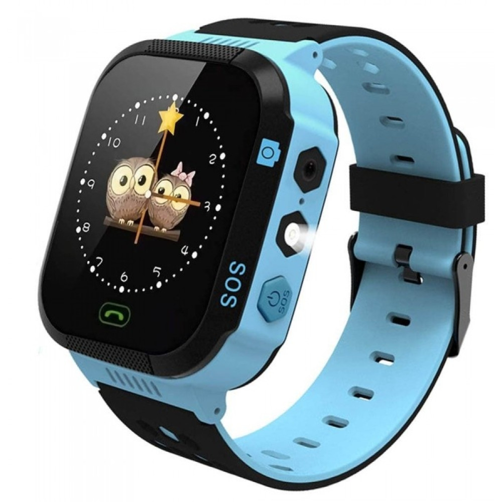 Детские смарт-часы Smart Baby Watch GM9 Black-Blue