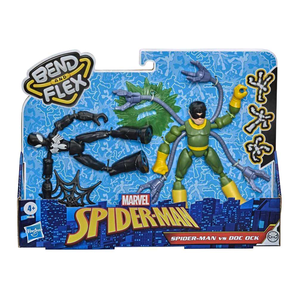 Ігровий набір Spider-Man Bend and flex Людина-павук проти Дока (F0239)