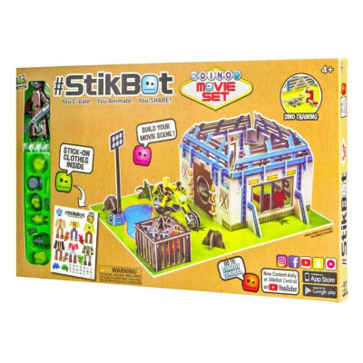 Игровой набор для анимационного творчества Stikbot S2 Динозавры (TST625D)