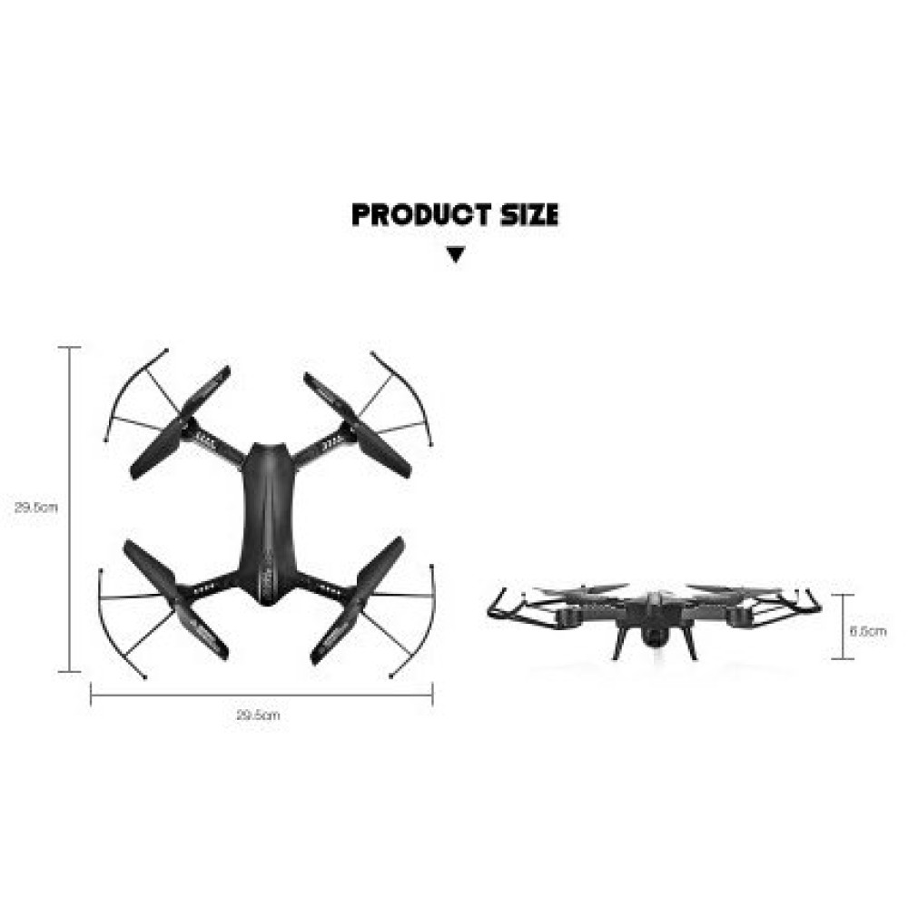 Складной квадрокоптер с камерой HD 720P и WIFI L6060W