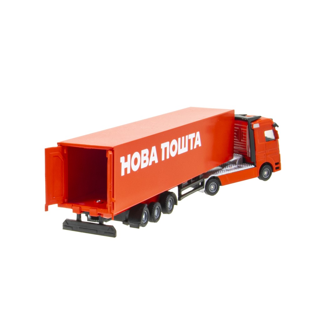 Автомодель Technopark Фура Новая Почта красная (SB-15-12-RED-WB(CIS))