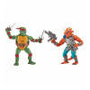 Набор фигурок Черепашки-ниндзя TMNT Рафаэль против Трицератона (81278)