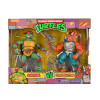 Набор фигурок Черепашки-ниндзя TMNT Рафаэль против Трицератона (81278)