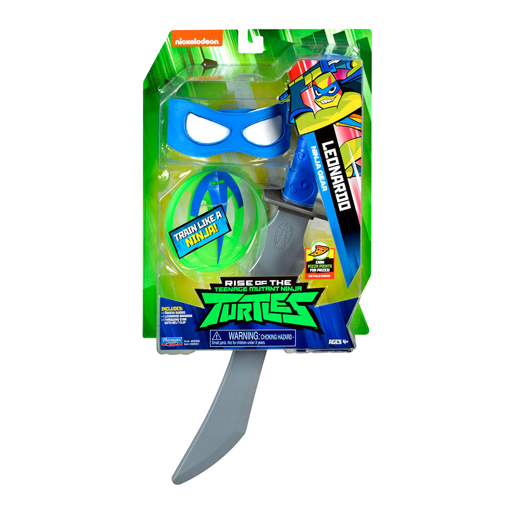 Игрушечное оружие TMNT Эволюция черепашек-ниндзя W2 Снаряжение Леонардо (82055)