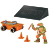 Боевой транспорт с фигуркой TMNT Скейт и Майки (94273)