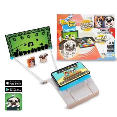 Игровой набор для анимационного творчества Toaster Pets – Студия Мультфильмов (1000)