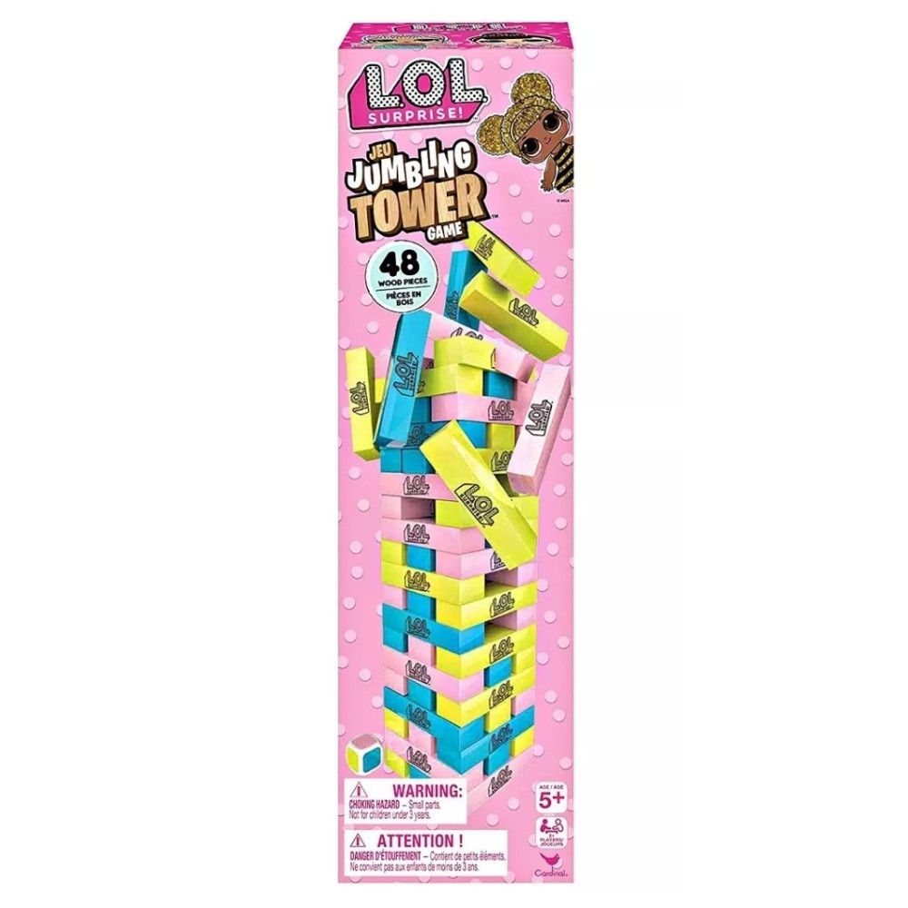 Настольная игра Spin Master Дженга L.O.L. Surprise (SM98270/6053960)