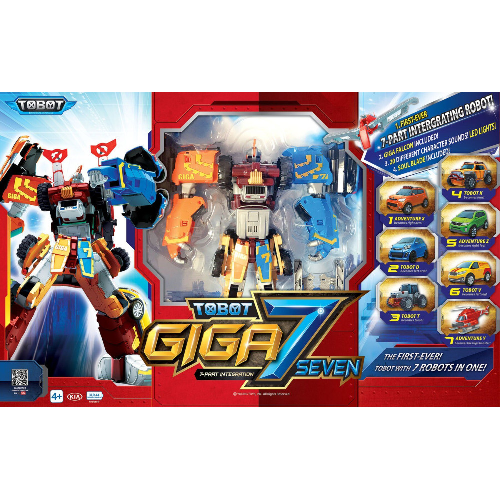 Игрушка-трансформер Tobot S4 Giga 7 