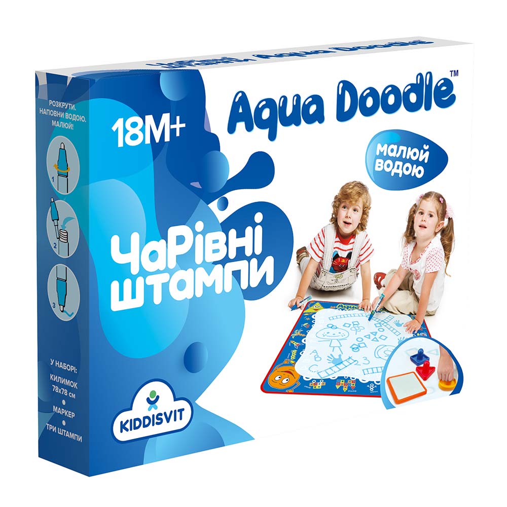 Набор для творчества Aqua Doodle Волшебные водные штампы (AD8001N)