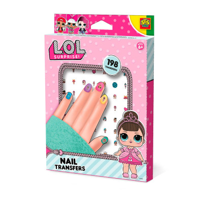 Набір наклейок для нігтів Ses Creative LOL Surprise Модна цибуля (14193S)