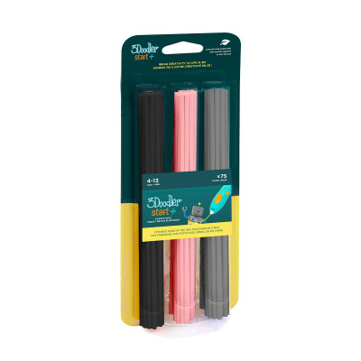 Набір стрижнів для 3D-ручки 3Doodler Start Мікс (3DS-ECO-MIX3-75)
