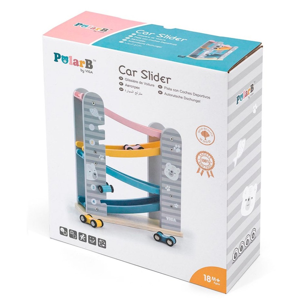 Автотрек для машинок Viga Toys PolarB (44013) Автотрек для машинок Viga Toys PolarB (44013)