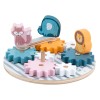 Игровой набор Viga Toys PolarB Шестеренки и животные (44006)