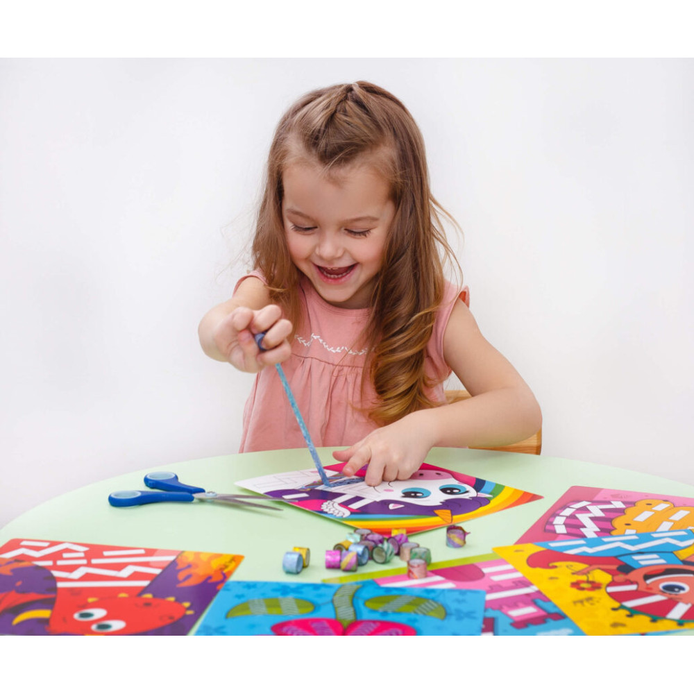 Набор для творчества Vladi Toys Sticky strips Единорог укр (VT4433-03)