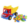 Грузовик с конструктором Wader Multi Truck 84 детали (39221)