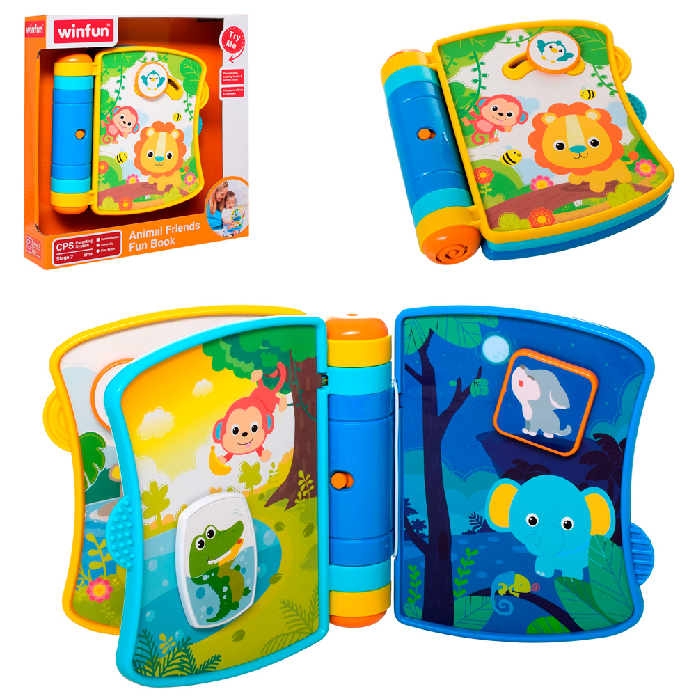 Музична книга WinFun тварини (0746-NL)