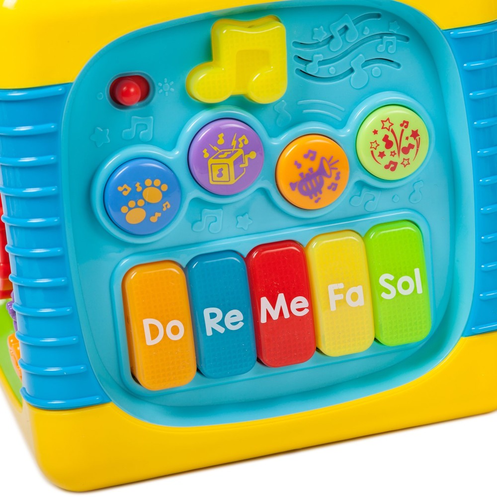 Розвиваючий музичний кубик WinFun сортер (0741 NL)