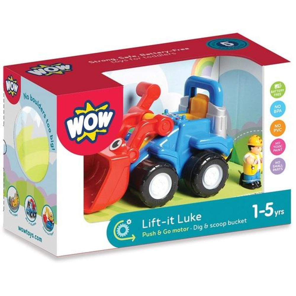 Игровой набор WOW Toys Lift-it Бульдозер Люк (01026)