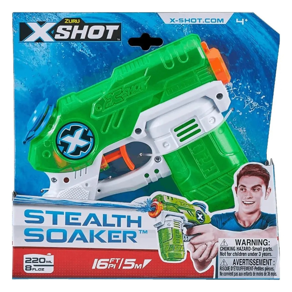Водный бластер Zuru X-Shot Warfare Small Stealth Soaker (01226R)