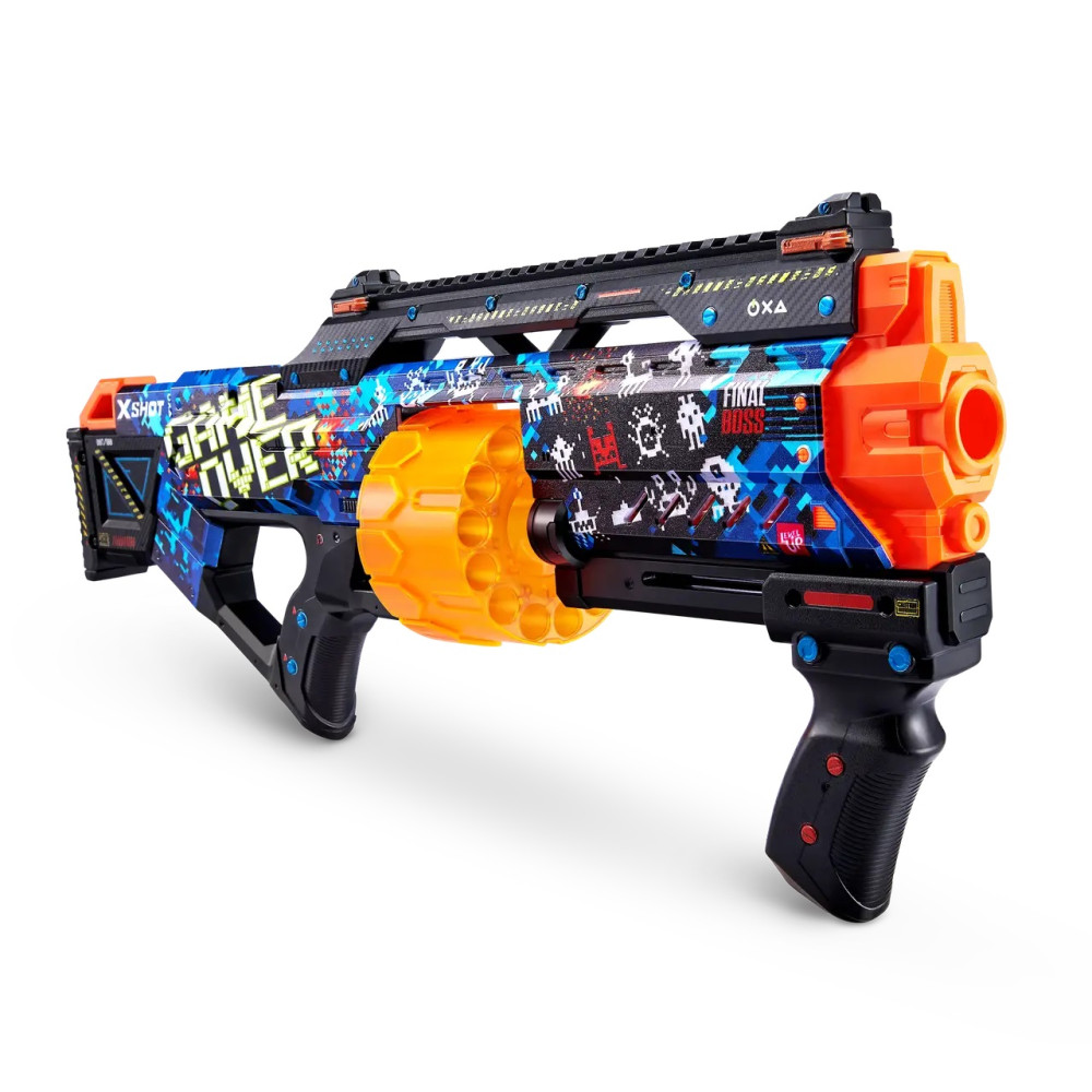Скорострільний бластер X-Shot Skins Last Stand Game Over 16 патронів (36518A)