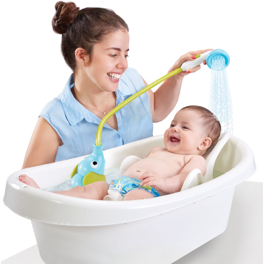 Игрушка для ванной Yookidoo детский душ Слоник голубой (70365)