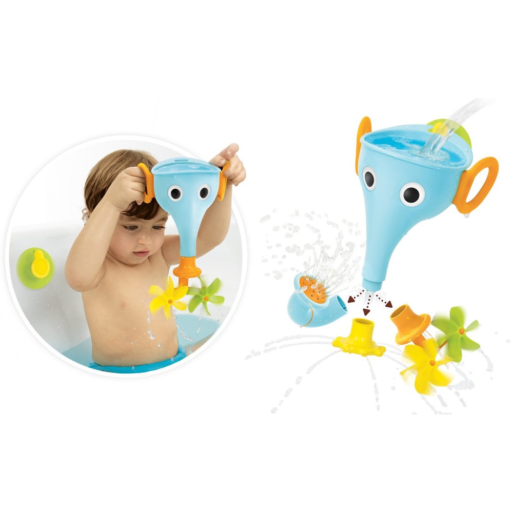Игрушка для ванной Yookidoo Веселый слоник голубой (73539)