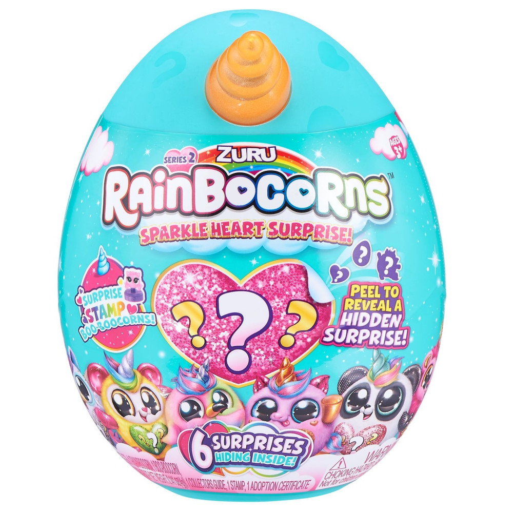 Ігровий набір-сюрприз Zuru Rainbocorn-B серія Sparkle Heart Surprise 2 (9214B)
