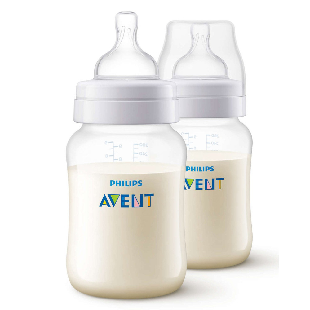 Пляшечка для годування Avent Anti-Colic 260 мл 2 шт (SCF813/27)