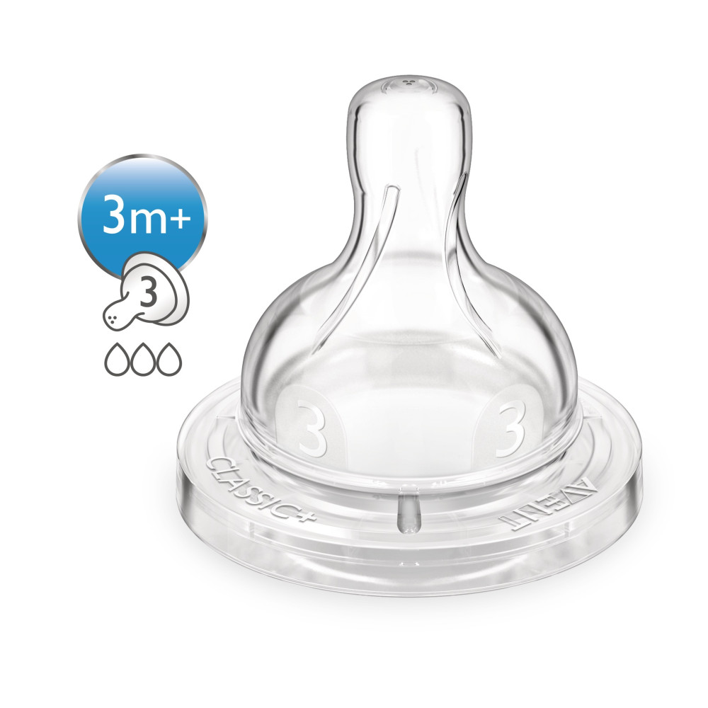 Соска силиконовая Philips Avent, 2 шт (SCF633/27)