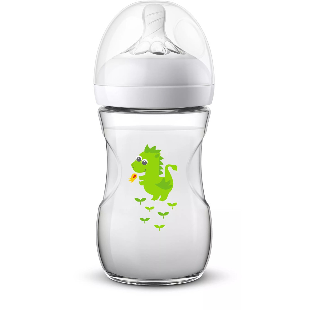 Бутылочка для кормления Avent Natural Дракон 260 мл (SCF070/24)