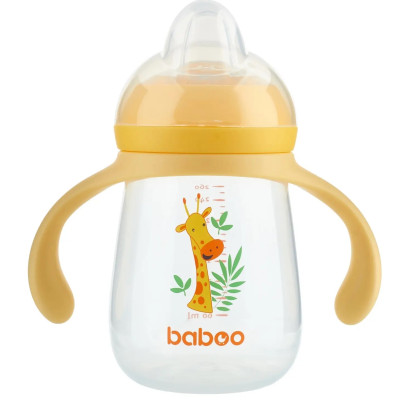 Поильник непроливайка Baboo Safari с силиконовым носиком, 260 мл