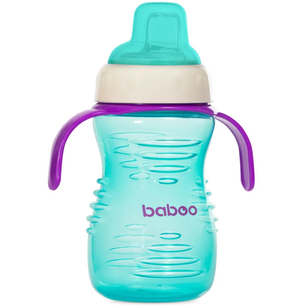 Поильник непроливайка Baboo 260 мл мятный