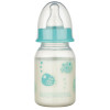 Бутылочка Baby-Nova Рыбки бирюза 120 мл (46010-3)
